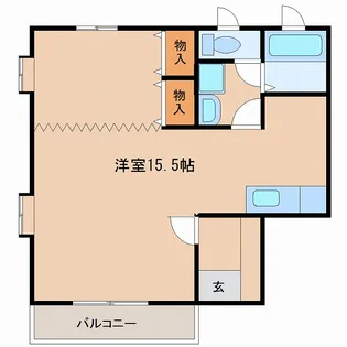 エル・シーズⅢ【102号室】の間取り