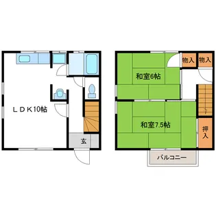 ライブタウン神宮【A1号室】の間取り