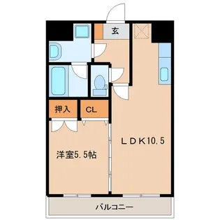 センチュリーコート6番館【3階】の間取り