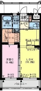 Village sitta(ビレッジ シッタ)【3階】の間取り