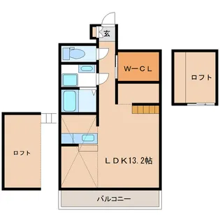 アルテマイスターカサミラ【8階】の間取り