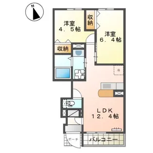 Ark Ⅱ【1階】の間取り