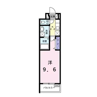 サンモール 鶴島【2階】の間取り