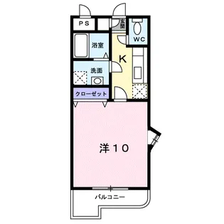 ラフィ−ナサイト2【1階】の間取り