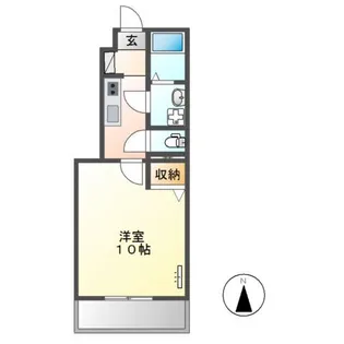 スイートアリッサム【1階】の間取り