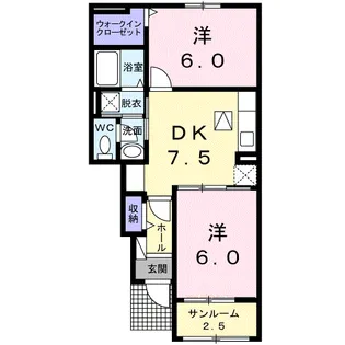 ペルソナⅢ【1階】の間取り