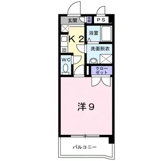 ネオ・グランツ【3階】の間取り
