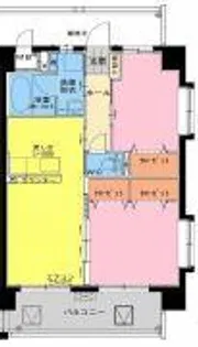 Rivers Court【1階】の間取り