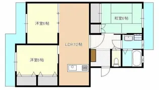 TOKIWA21【107号室】の間取り