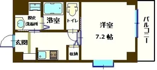 GLEN VILLA K【401号室】の間取り