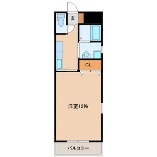 EXESS【502号室】の間取り