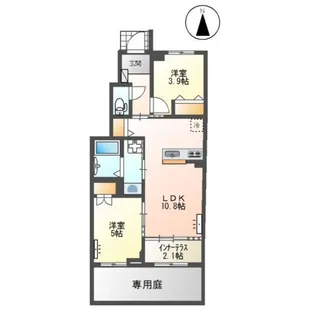 Laugh Tale【1階】の間取り