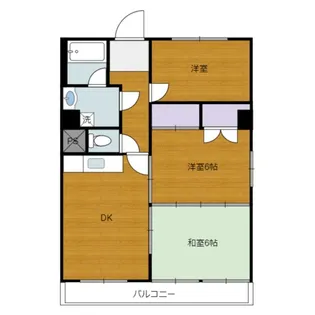 日高ビル【301号室】の間取り