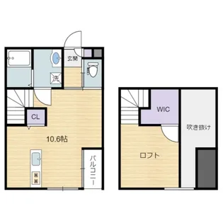 Lungo【1階】の間取り