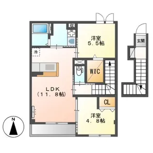 Ark【2階】の間取り