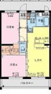 maison・glycine【3階】の間取り