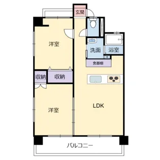 オリエンタルハイツ【703号室】の間取り