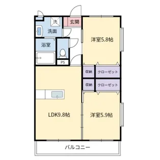 フェニックスマンションA【3階】の間取り