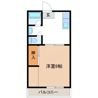 BLOC ASAHI【408号室】の間取り