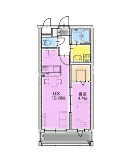 アーベイン潮見【3階】の間取り
