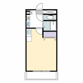 クイーンズコート神宮【4階】の間取り