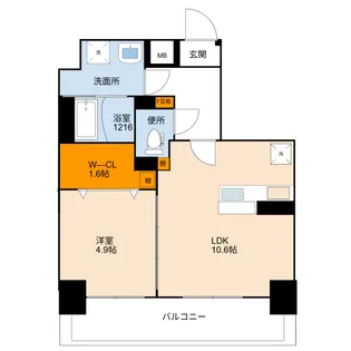 F・STAGE江平EAST【3階】の間取り