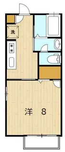 メゾンドールMC【202号室】の間取り