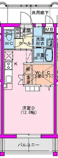 Luke Garden【103号室】の間取り