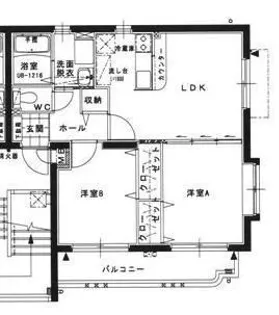 アークレアY*Ⅰ【102号室】の間取り