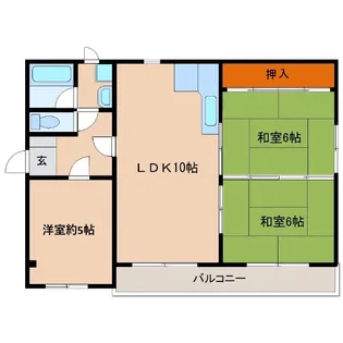 プロト55【201号室】の間取り