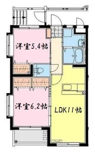 グランツモア【2階】の間取り