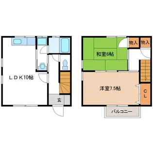 ライブタウン神宮【A1号室】の間取り