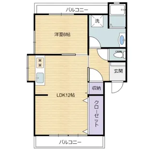ニューハイム大塚【1階】の間取り