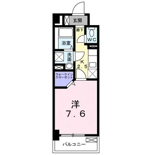 LINO【6階】の間取り