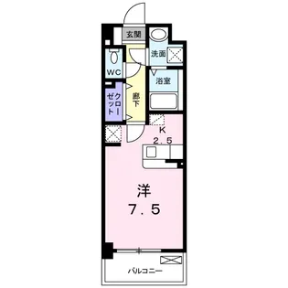 オリージャ ビルディング【1階】の間取り