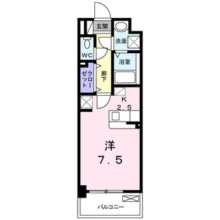 オリージャ ビルディング【2階】の間取り