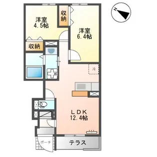 サンタプレイスⅦ【1階】の間取り