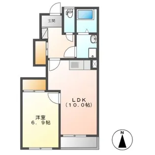 CASAⅠ【1階】の間取り