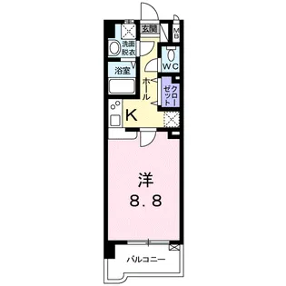 サン トール【4階】の間取り