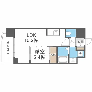 セレニテ本町東リアン【14階】の間取り