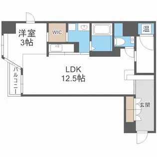 アーバンフラッツ瓦町【7階】の間取り