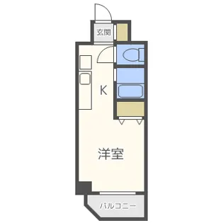 WILLDO九条【4階】の間取り