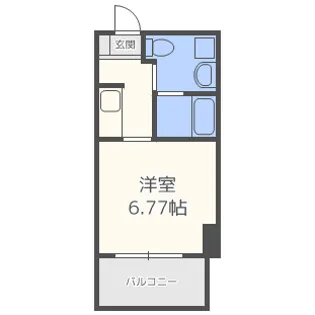ルネ日本橋アネーロ【12階】の間取り