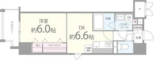BROU上町台【7階】の間取り