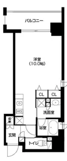 アーバネックス北浜【13階】の間取り