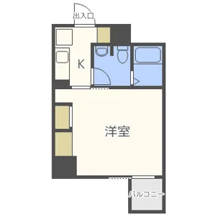 メゾン夕陽ヶ丘【8階】の間取り