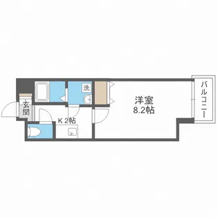 Y&Rino Residence【8階】の間取り