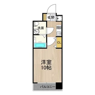 PHOENIX難波EAST【4階】の間取り