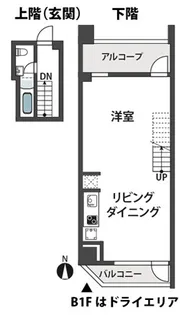 ベルニーニ南森町【4階】の間取り
