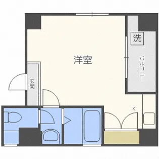 ビクトワーレ【4階】の間取り